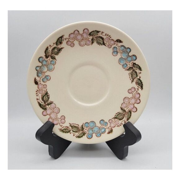 Midcentury Deadstock TS & T Concord Grape Cup and Saucer - Picture 3 of 6